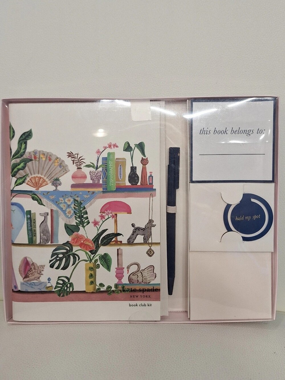Kate Spade Book Club Kit NWT